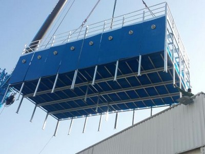 Sollevamento Torre Evaporativa EWB Aeroporto Vienna