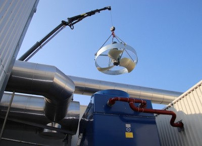 Low Noise fan installation EWK